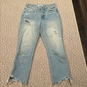 Flying Monkey. Cropped jeans. Size 24
